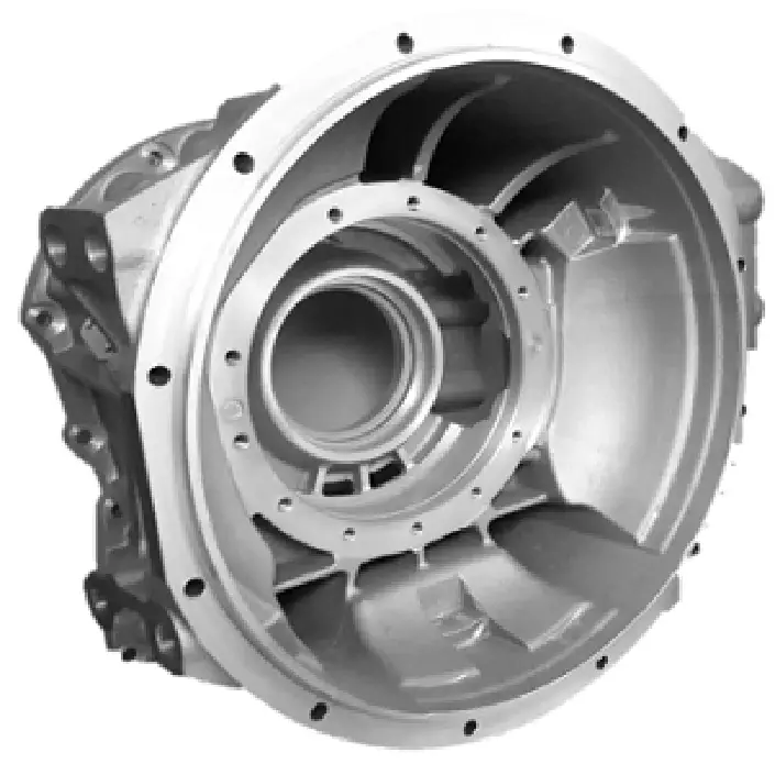 Transmission housing for commercial vehicles