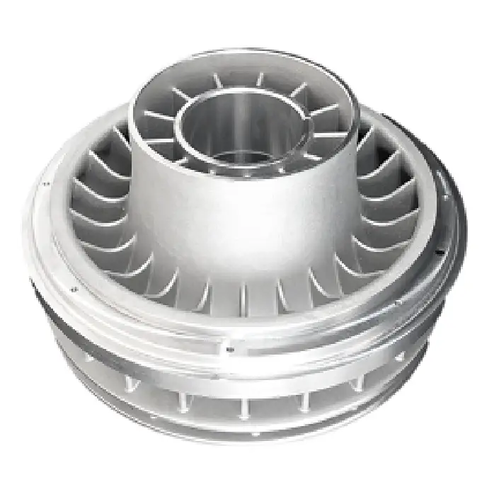 Fan – Round shaped metal component with radially arranged blades and a cylindrical inner ring